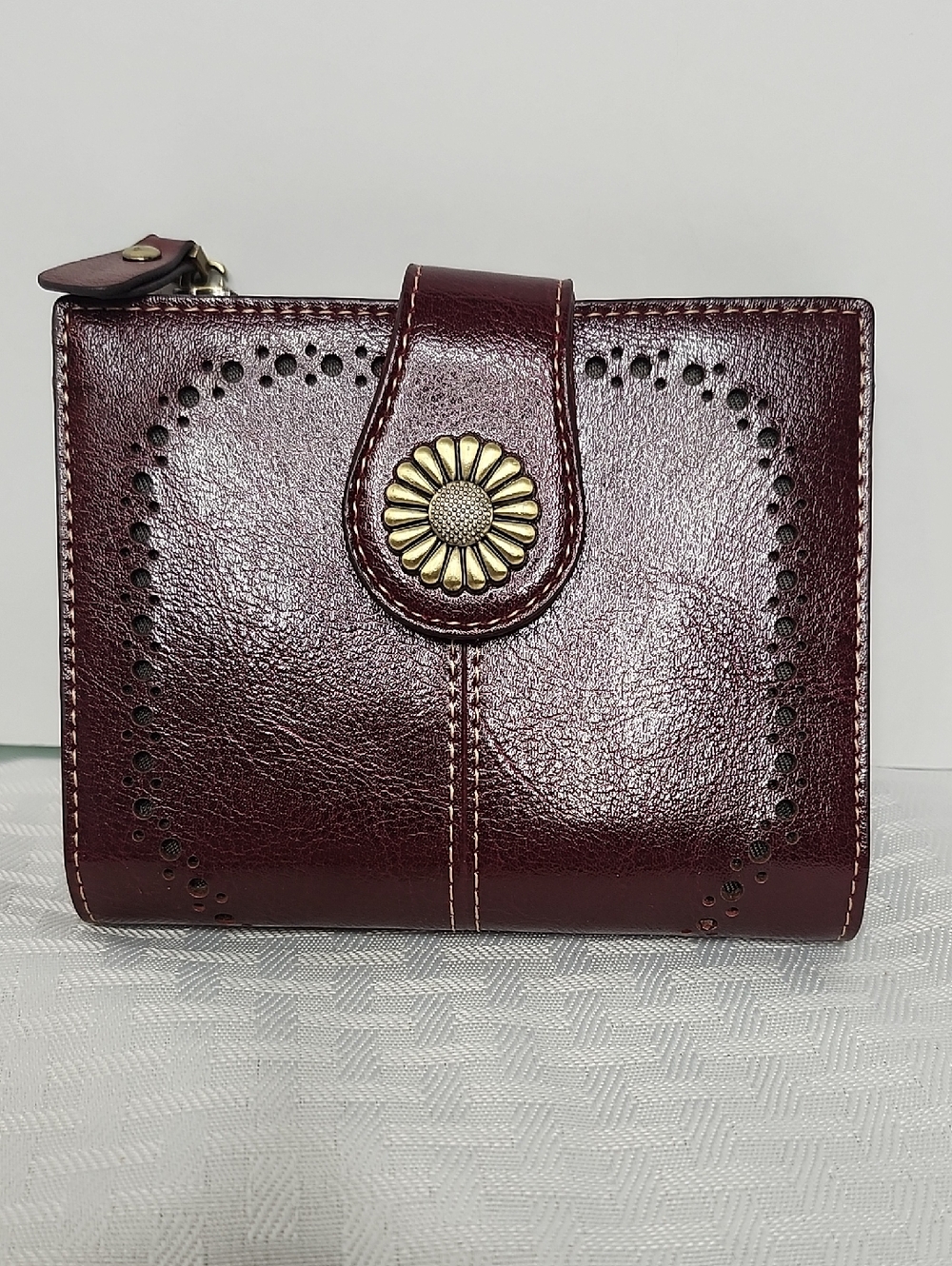 Lavemi Leather Burgundy Wallet RFID